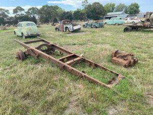 Ford A Model Truck Chassis with engine