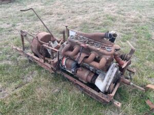 Yellow Cab Car Engine & Gearbox