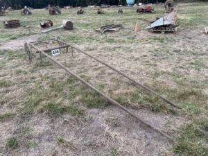 Jinker Shafts, wheels and axle