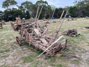 Massey Harris Binder - wooden axle