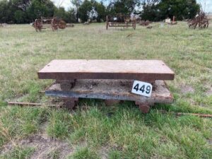 Narrow gauge Railwat Trolleys & track x 2