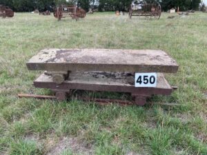 Narrow gauge Railwat Trolleys & track x 2