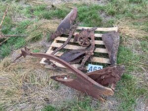 Horse drawn plough