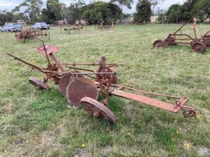 Steel wheeled 2 Disc plough