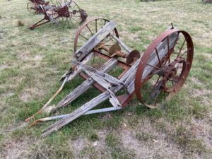 Seeder wheels & axle