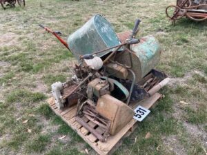 Vintage Mowers x 4