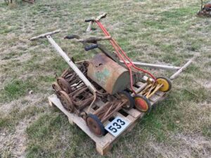 Qty. of old push mowers
