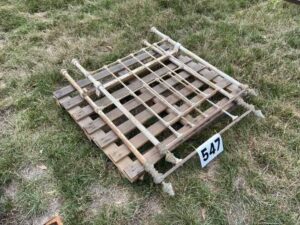 Cast Iron Single Bed ends