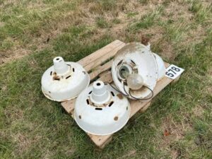 Metal Light Shades x 4