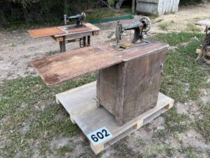 Jones Sewing Machine and Stand