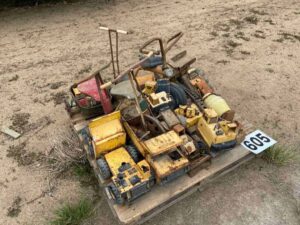 12 x Tonka Trucks & 3 x Tricycles