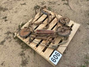 Old Scooters in pieces