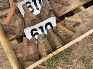 5 x Cast Clothes Irons