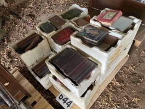 Pallet of old Books - as early as 1870's