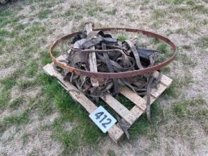 Horse Harness and Wheel Rim