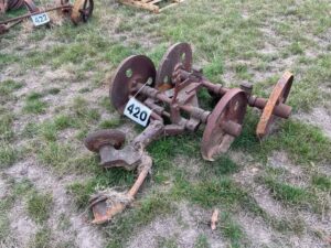 Cast Steel Wheels x 4