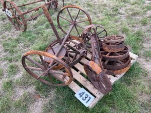 Pallet of wheels (14)