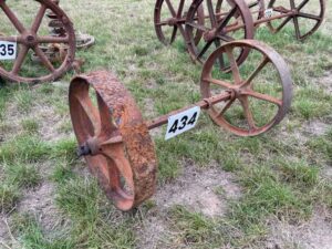 Small wheels and axle