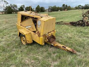 Compressor with 4 cyl Ferguson diesel engine