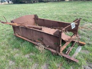 Vintage Truck Tipping body & hand winch