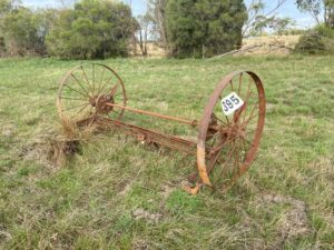 Drop Spreader Frame & Wheels